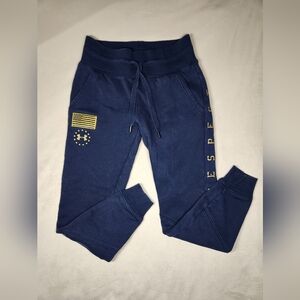 Under Armor Navy The Rock Respect Collection Joggers, Men Size S